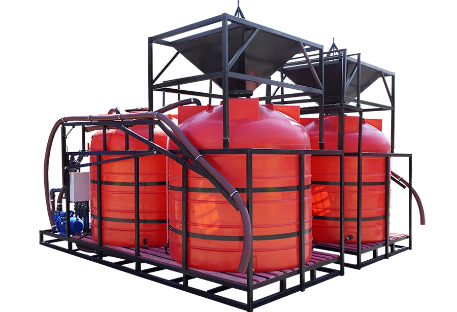 Стационарный растворный узел Мега 4х6000+2х300